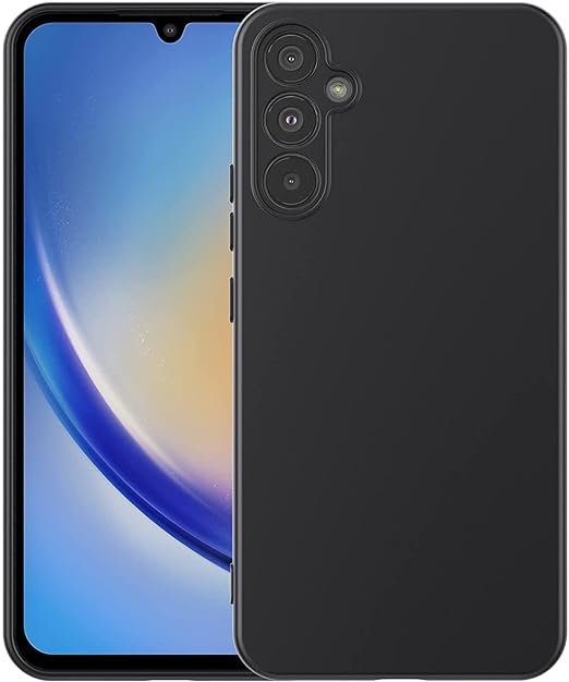 Husa Protectie Silicon Mat Samsung A34 5G -Negru - 2 | YEO